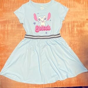 Disney Stitch dress - size girls Large (10/12) - never worn but no tags